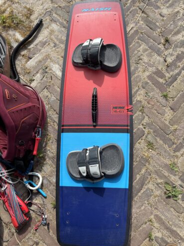 Nauwelijks gebruikte kite set