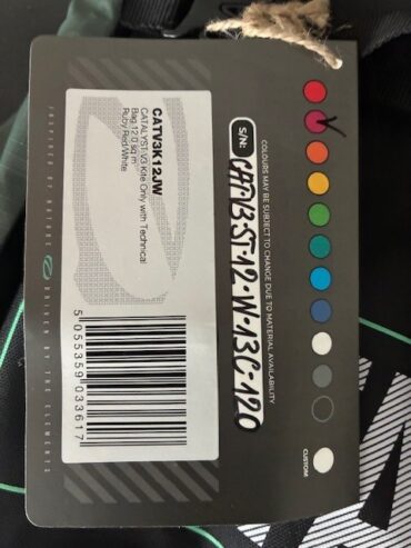 Kiteset: Ozone Catalyst 12m V3 Ruby and Contact V4 bar