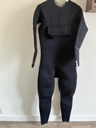 WETSUIT: ION Seek Core Semidry 4/3 FZ DL – 102/LT / black